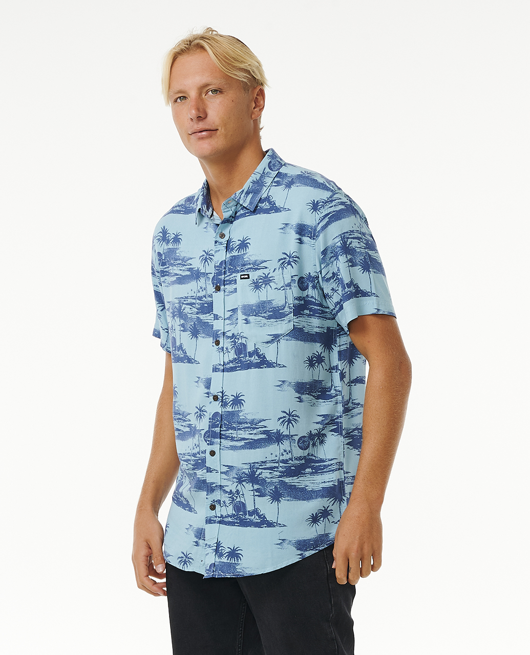 Rip Curl Mens Party Pack Short Sleeve Shirt - Picture 3 of 13