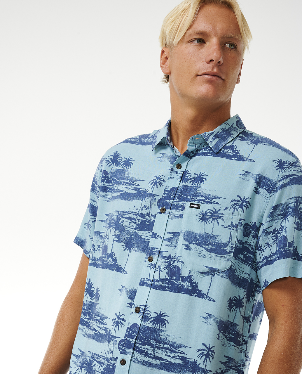 Rip Curl Mens Party Pack Short Sleeve Shirt - Picture 7 of 13