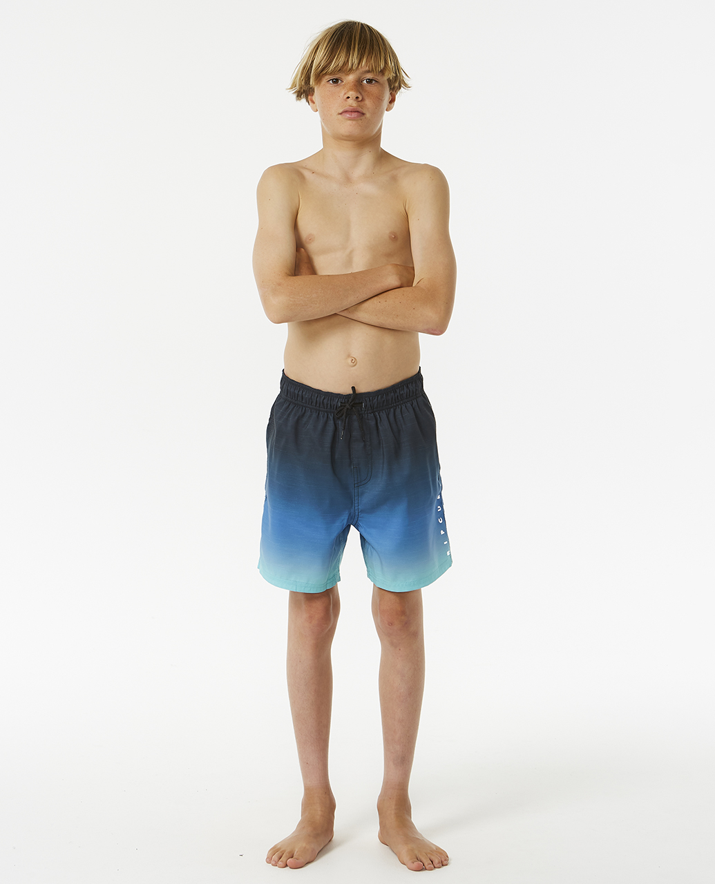 Rip Curl Kids Fade Volley Swim Shorts - Picture 10 of 17