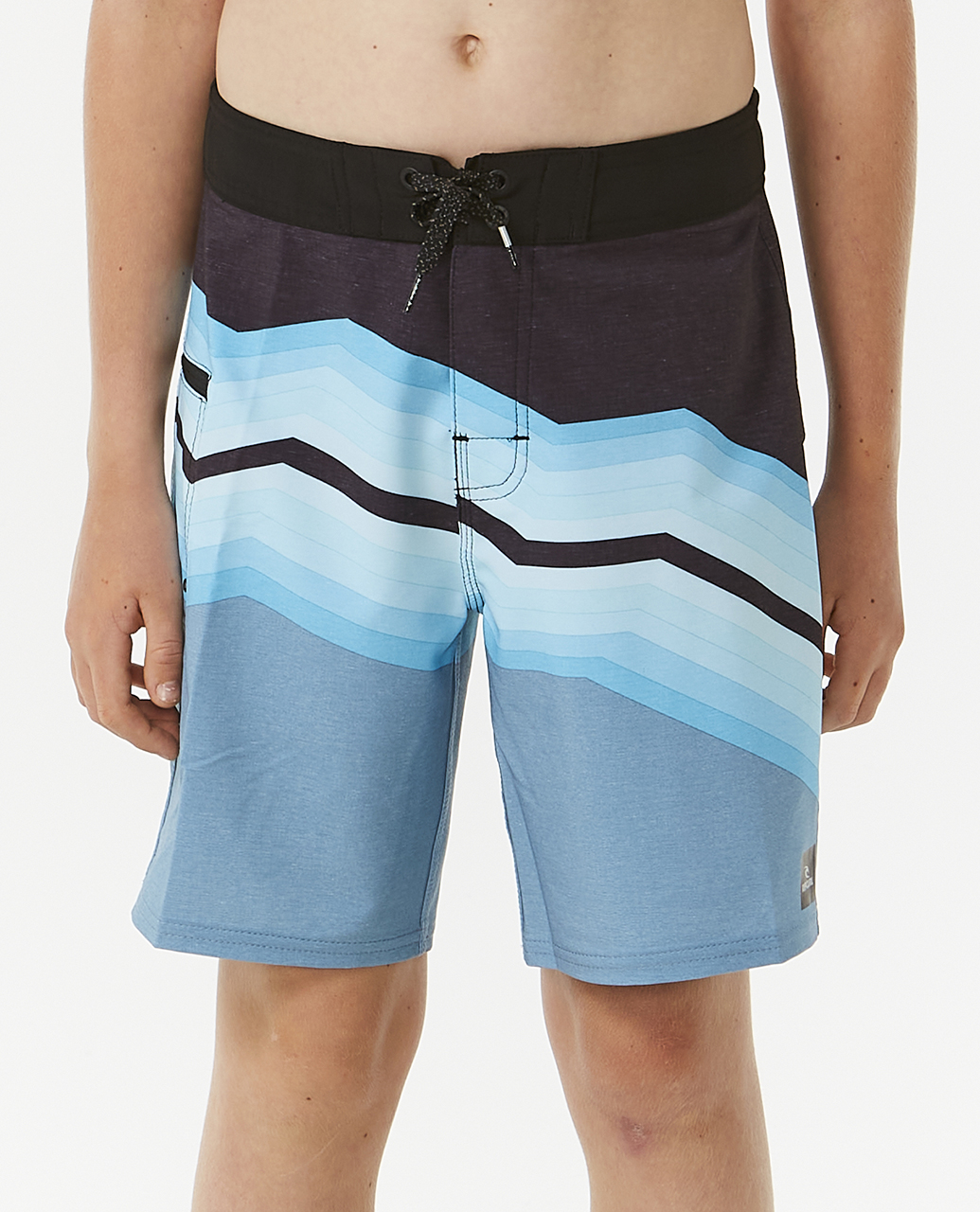 Rip Curl Kids Inverted Semi Elasticated Surf Surfing Swim Swimming Boardshorts - Picture 2 of 11