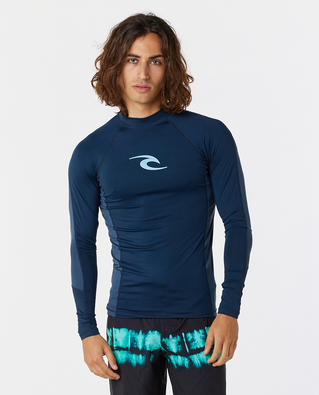 Rip Curl Herren Wellen UPF 50 Perf Langarm Schwimmen Surfen T-Shirt Ausschlag Weste Oberteil - Bild 14 von 61