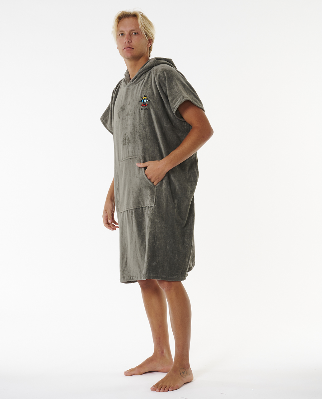 Rip Curl Mens Logo Hooded Towel Poncho - Picture 12 of 16