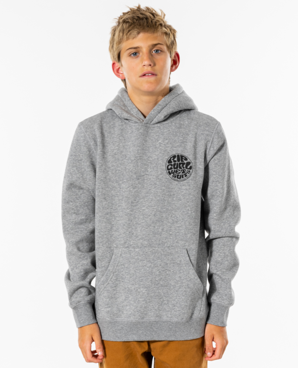 Rip Curl Kids Wetsuit Icon Hooded Pullover Sweatshirt Hoody Hoodie - Picture 16 of 29