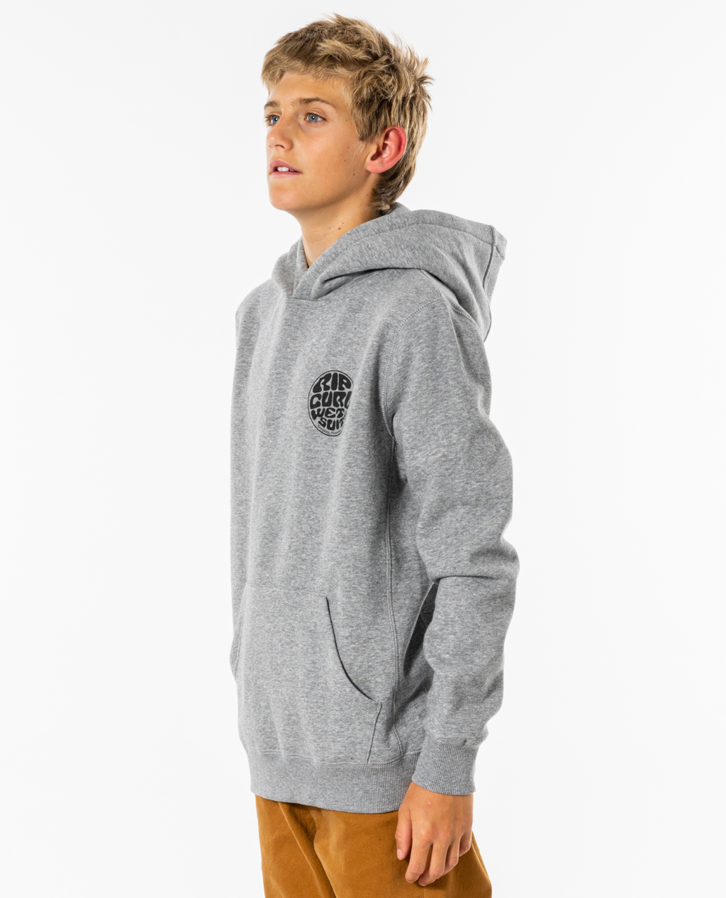 Rip Curl Kids Wetsuit Icon Hooded Pullover Sweatshirt Hoody Hoodie - Picture 17 of 29