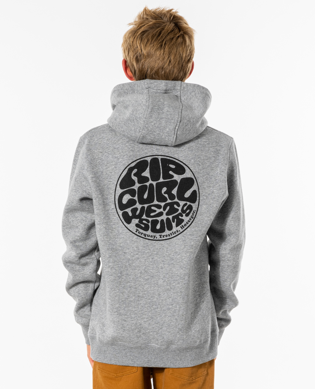 Rip Curl Kids Wetsuit Icon Hooded Pullover Sweatshirt Hoody Hoodie - Picture 18 of 29