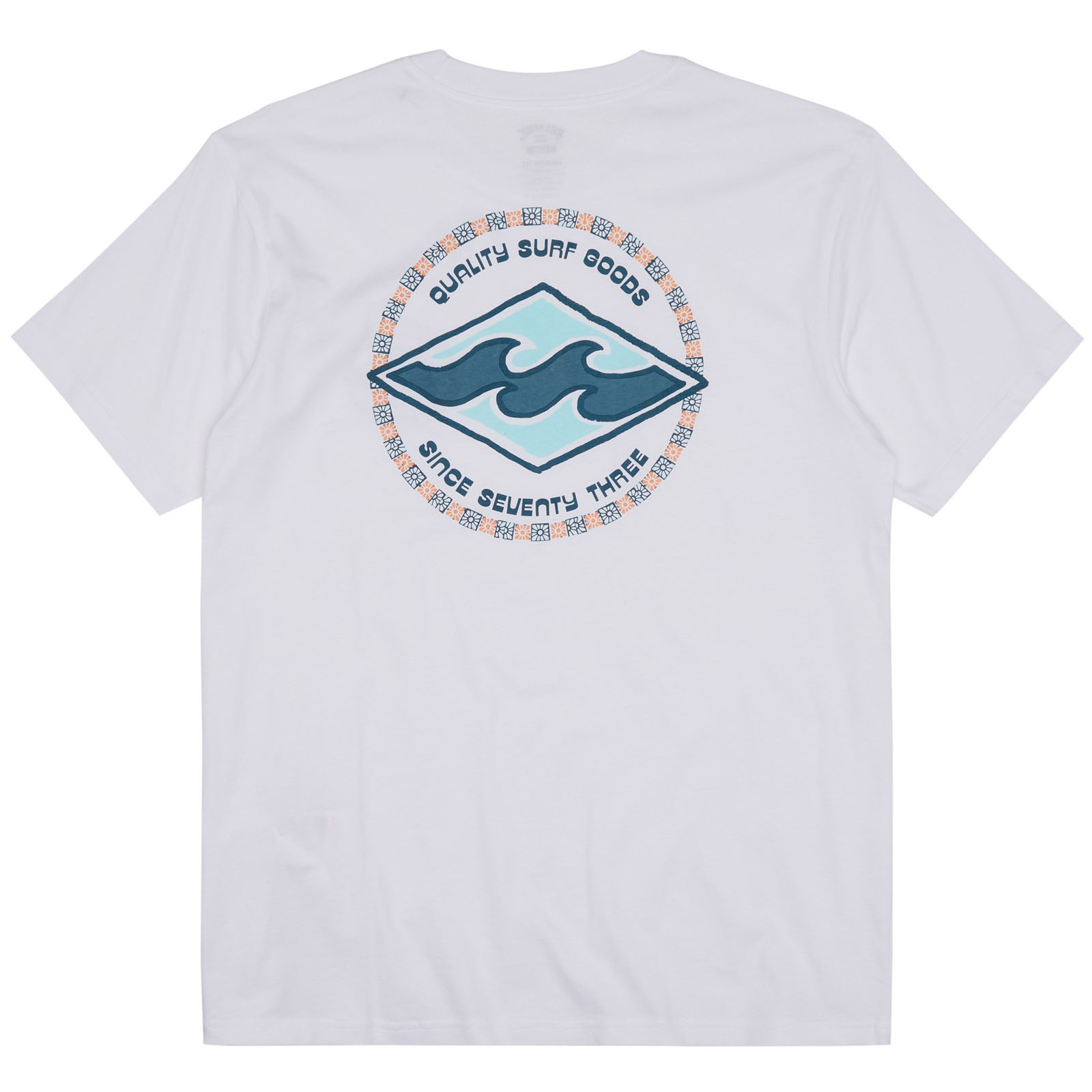 Billabong Kids Rotor Diamond Short Sleeve Crew Neck Cotton T-Shirt Top Tee - Picture 2 of 5
