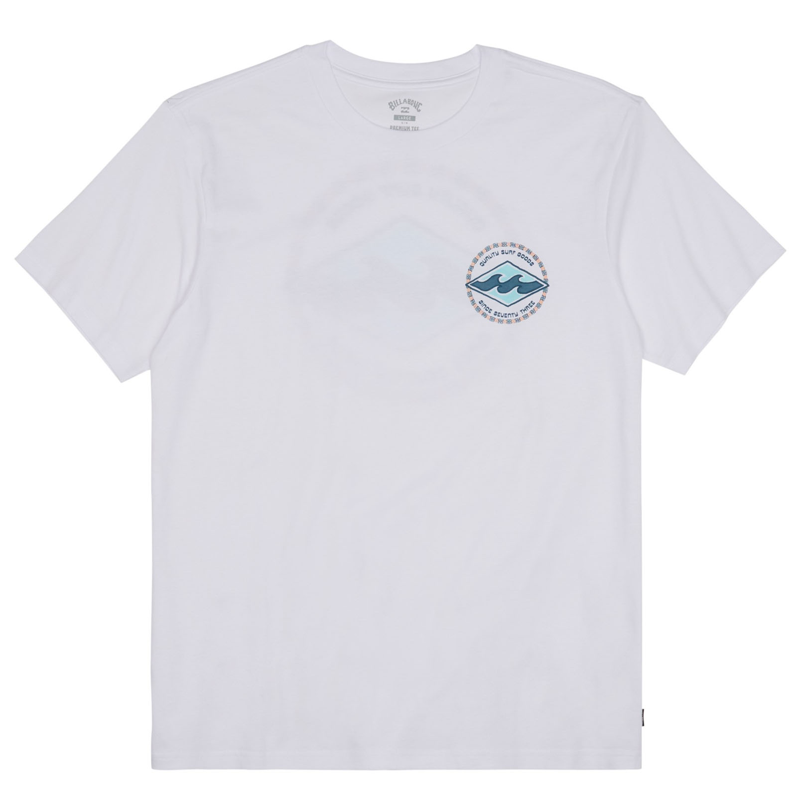 Billabong Kids Rotor Diamond Short Sleeve Crew Neck Cotton T-Shirt Top Tee - Picture 3 of 5