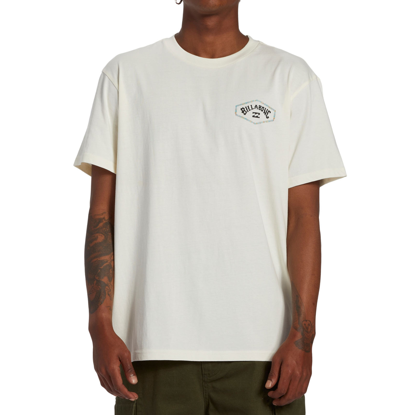 Billabong Mens Exit Arch Short Sleeve Crew Neck Cotton T-Shirt Top Tee - Imagen 5 de 5