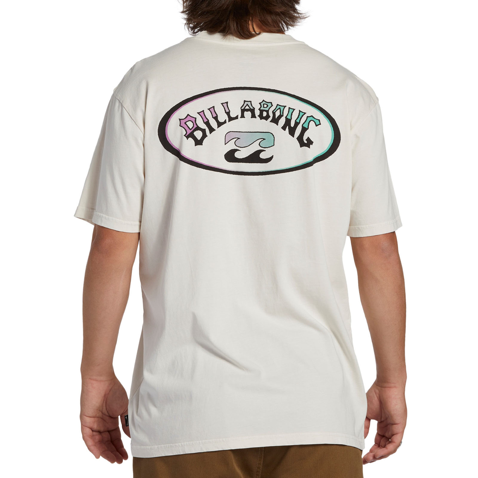 Billabong Mens Crossboards Short Sleeve Crew Neck Cotton T-Shirt Top Tee - Picture 3 of 5