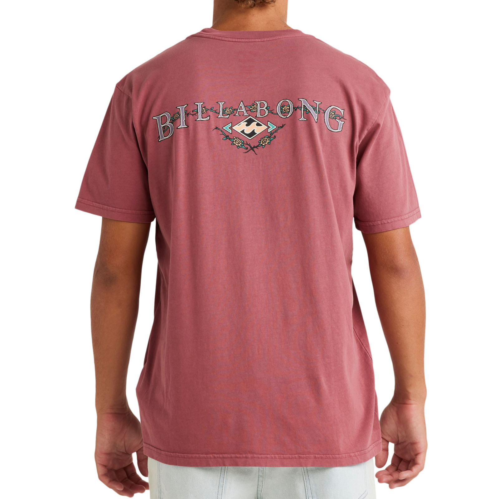 Billabong Mens Crossboards Short Sleeve Crew Neck Cotton T-Shirt Top Tee - Picture 4 of 5
