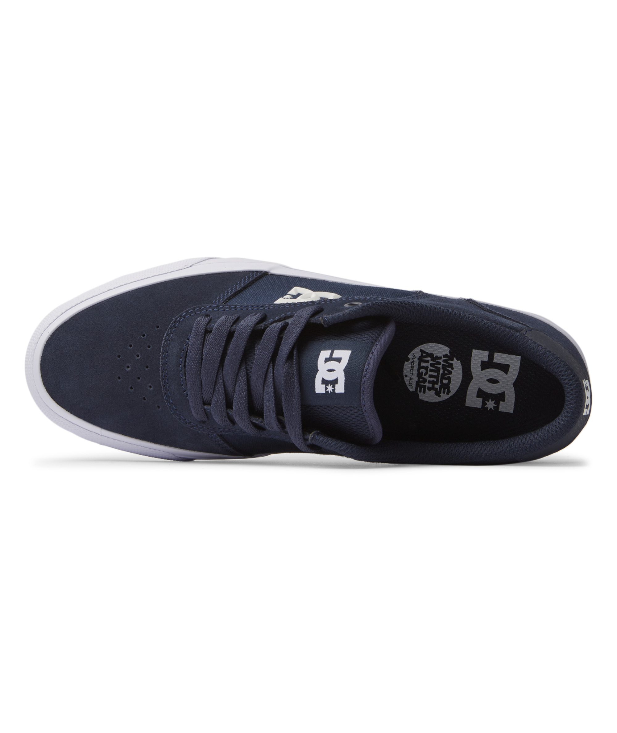 DC Shoes Mens Teknic Leather Lace up Casual Skate Trainers Sneakers - Picture 16 of 31