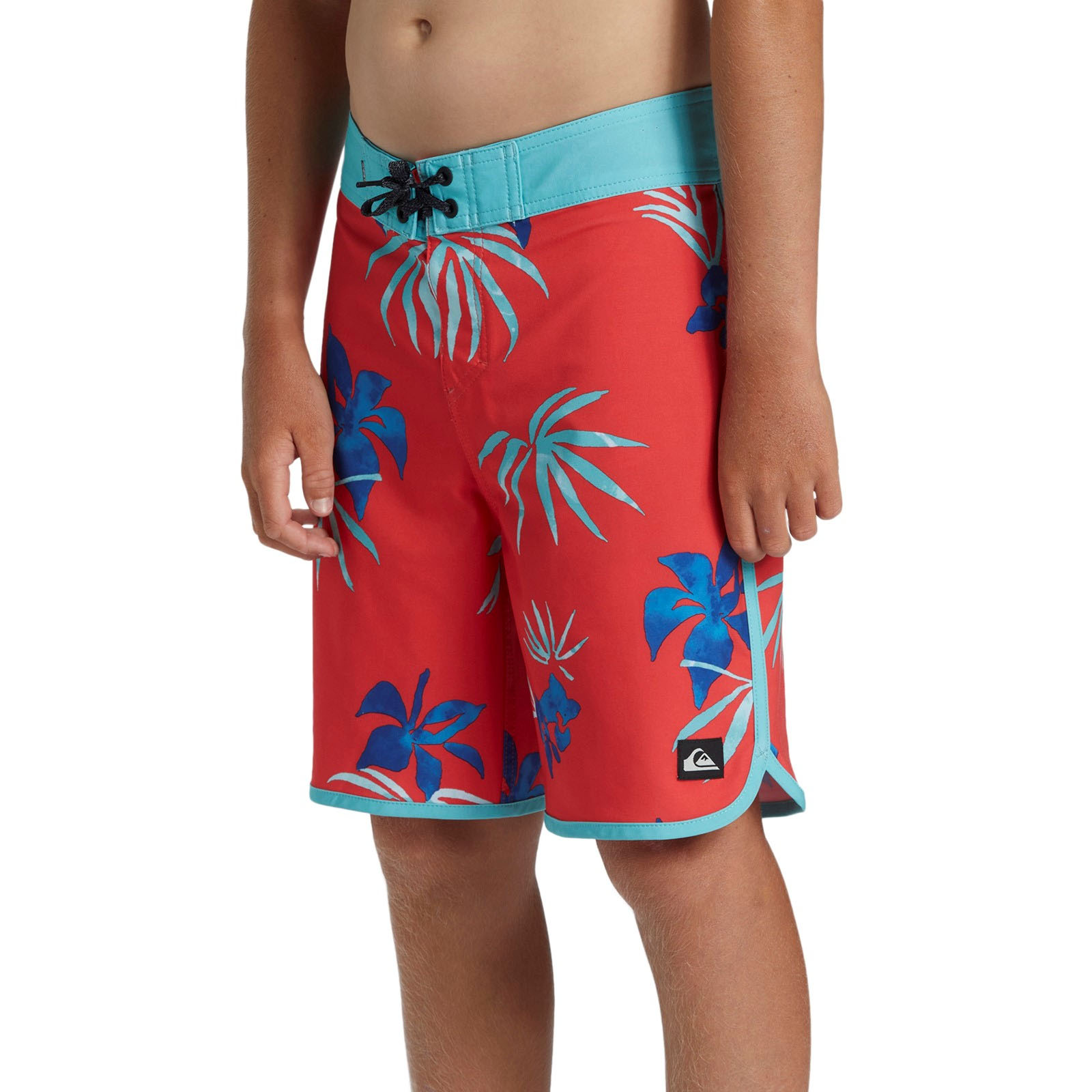 Quiksilver Kids Surfsilk Scallop 17" Surf Surfing Swim Swimming Boardshorts - Picture 4 of 9