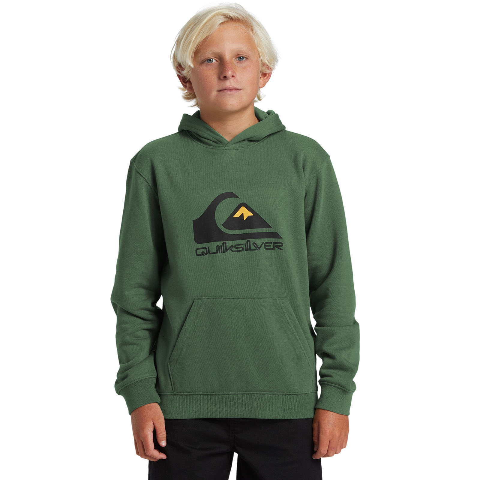 Quiksilver Kids Big Logo Pullover Hoody Sweatshirt Hoodie Top - Picture 10 of 17