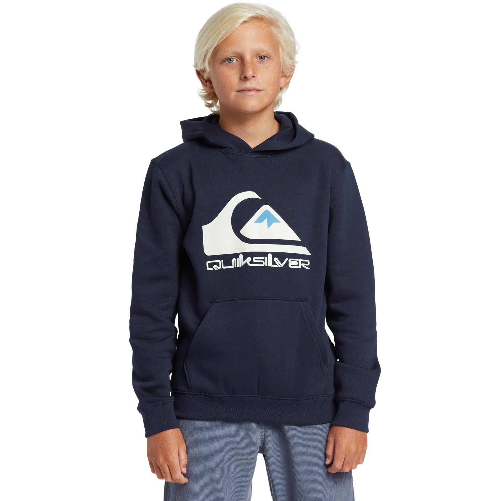 Quiksilver Kids Big Logo Pullover Hoody Sweatshirt Hoodie Top - Picture 6 of 17