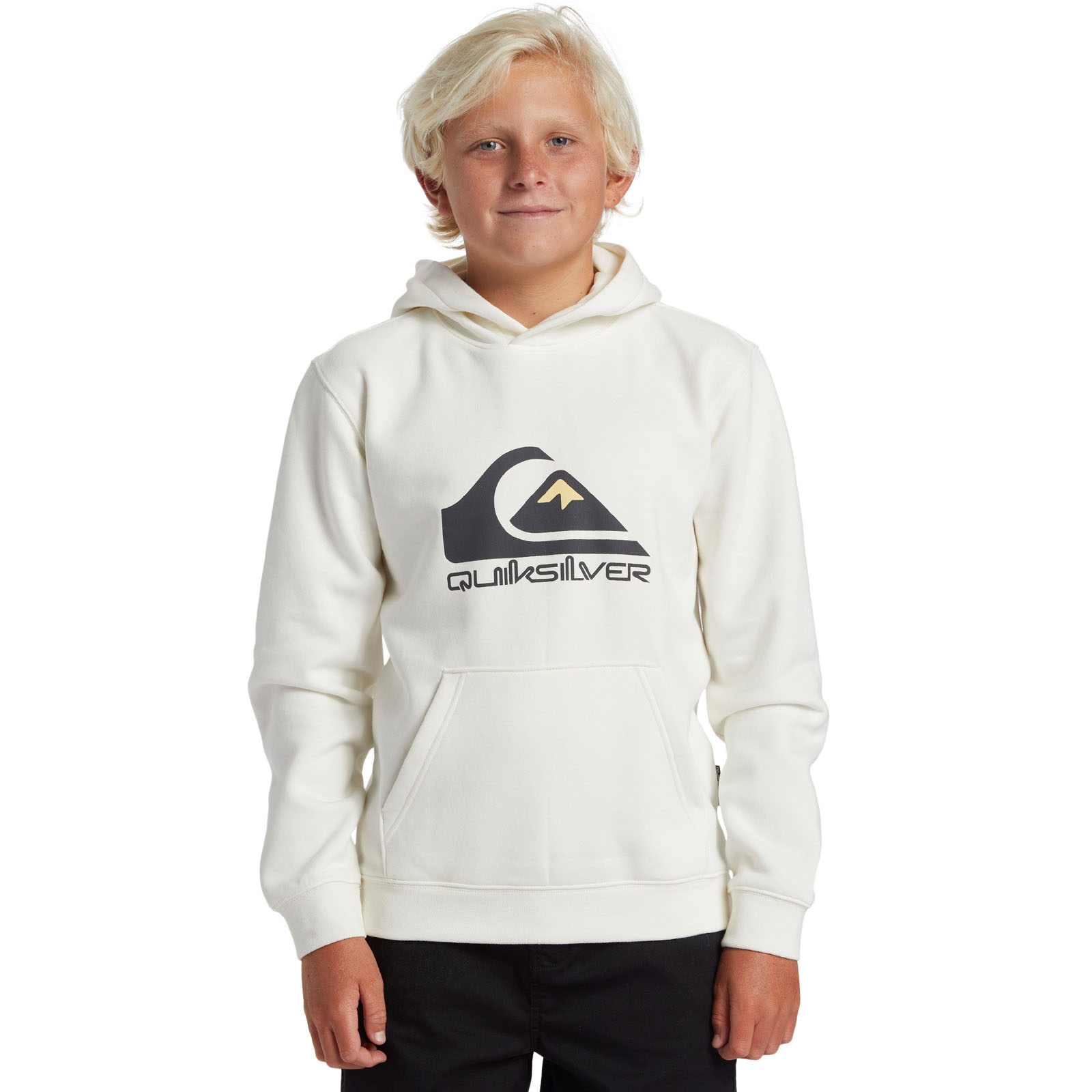 Quiksilver Kids Big Logo Pullover Hoody Sweatshirt Hoodie Top - Picture 14 of 17