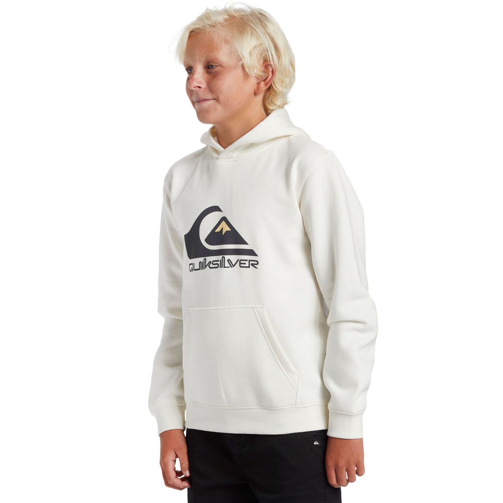 Quiksilver Kids Big Logo Pullover Hoody Sweatshirt Hoodie Top - Picture 16 of 17