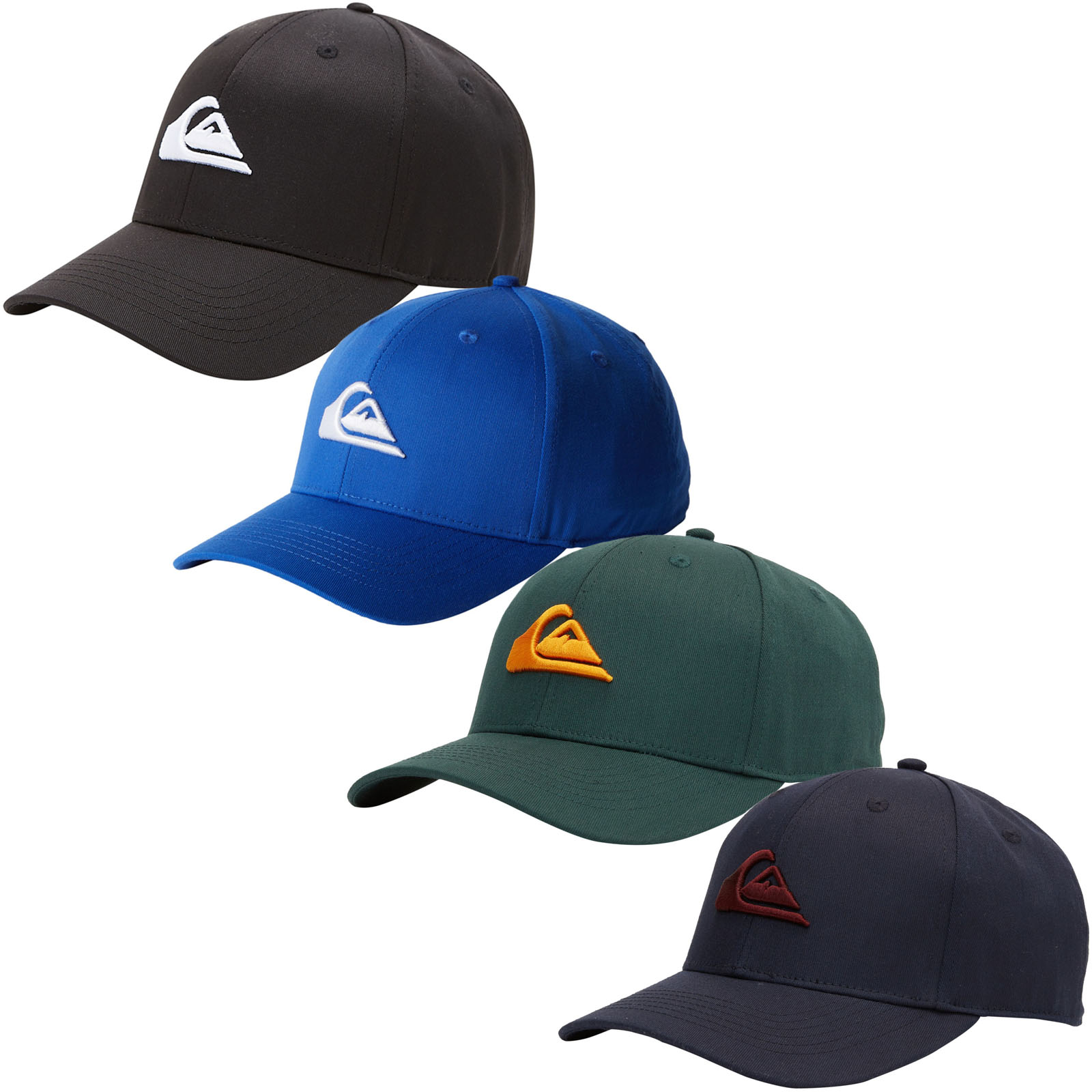 Quiksilver Boys Kids Decades Snapback Adjustable Baseball Cap Hat - One Size - Picture 12 of 16