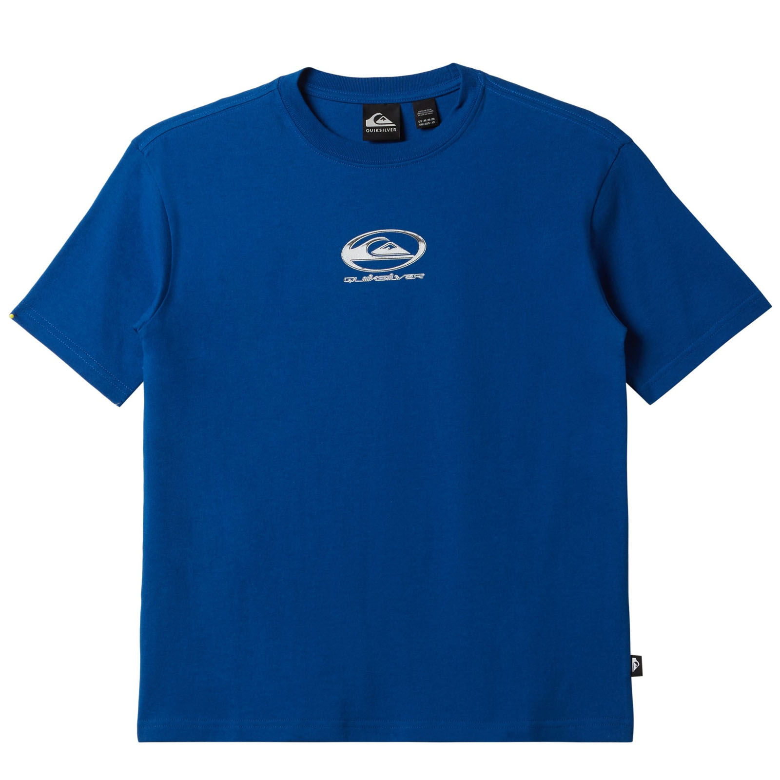 Quiksilver Kids Chrome Short Sleeve Crew Neck Cotton T-Shirt Top Tee - Picture 5 of 5