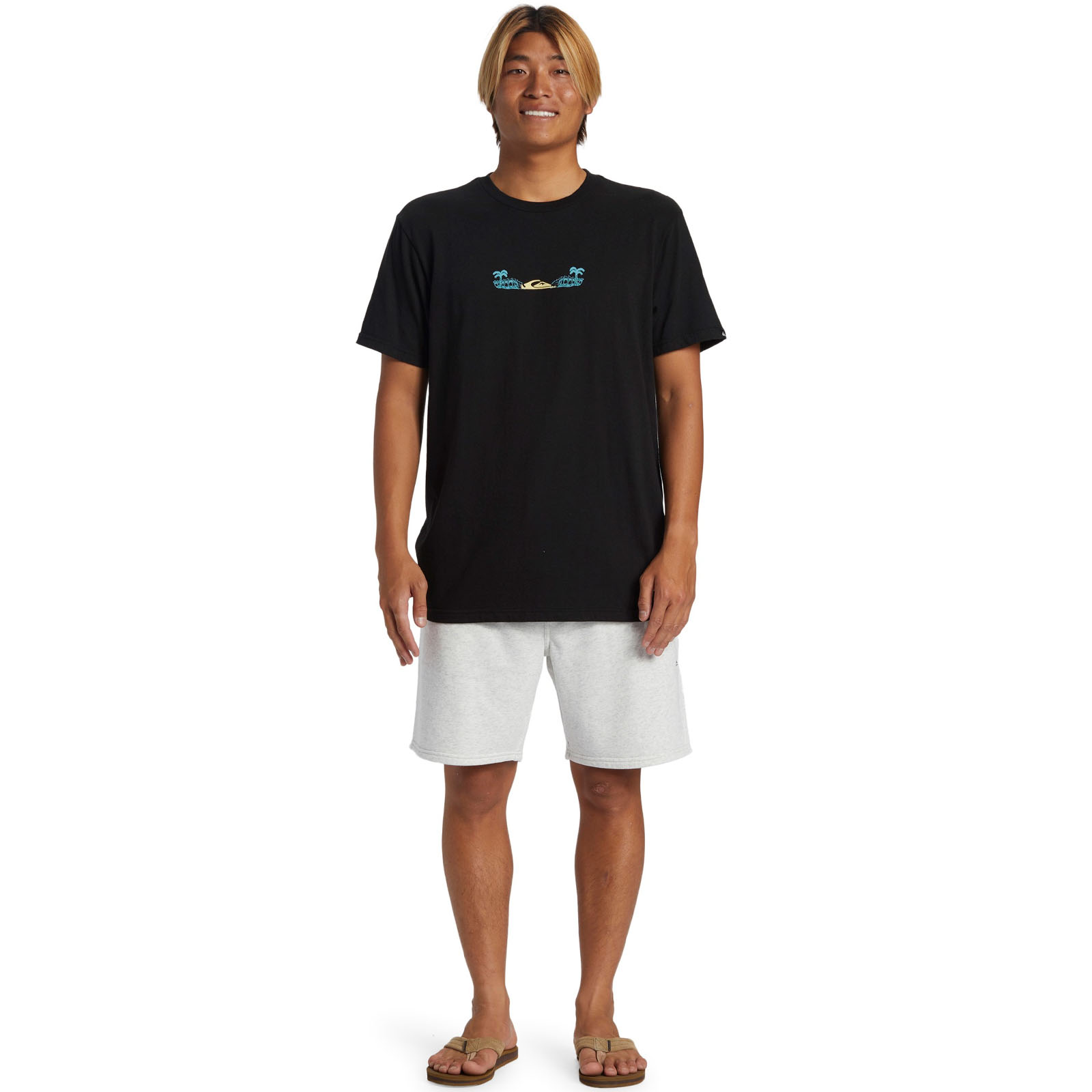 Quiksilver Mens Salt Water Elasticated Waist Jogger Sweatshorts - Picture 7 of 7