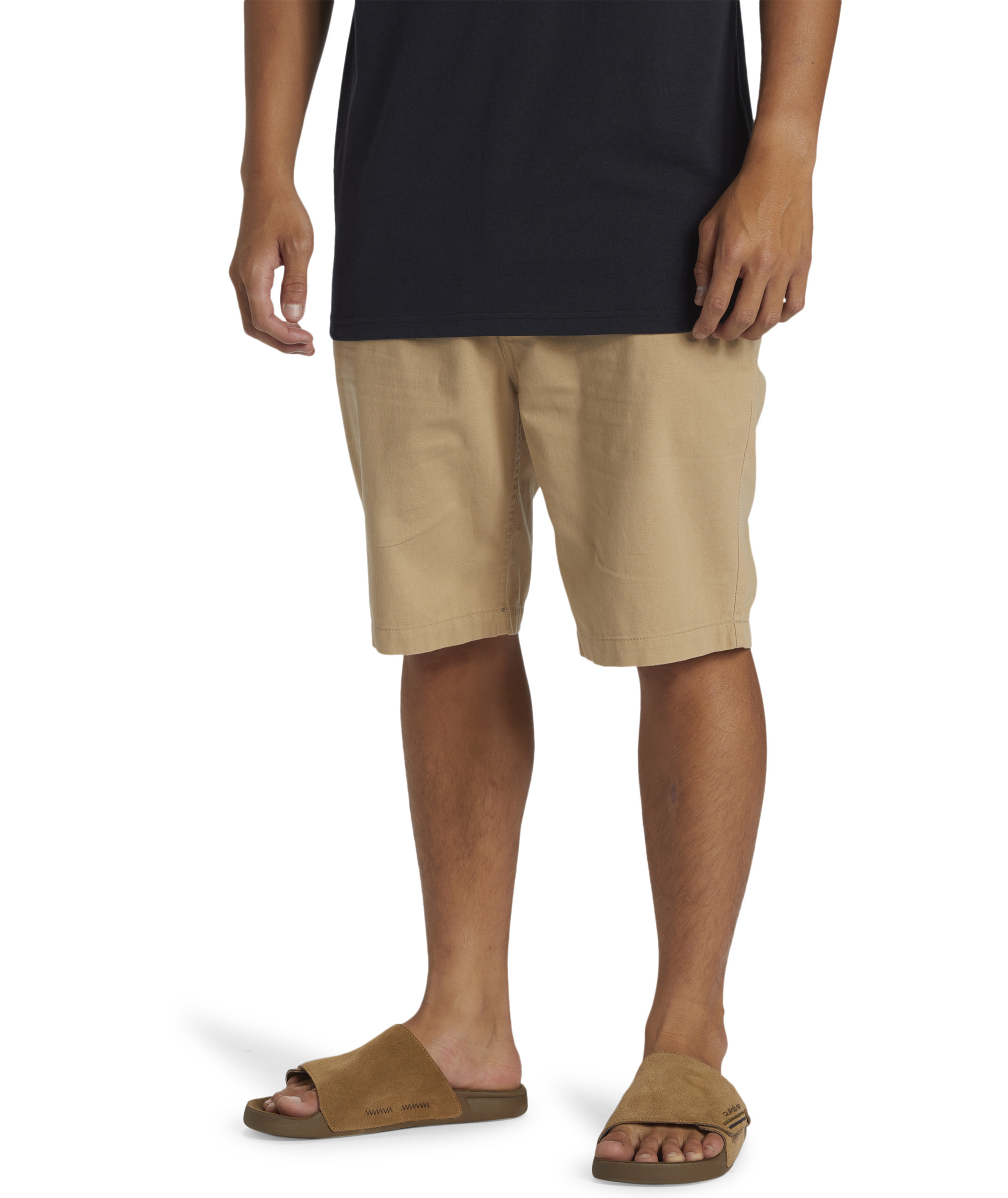 Pantalones cortos chinos informales de algodón Quiksilver para hombre Everyday Union Light Walk - Imagen 26 de 29