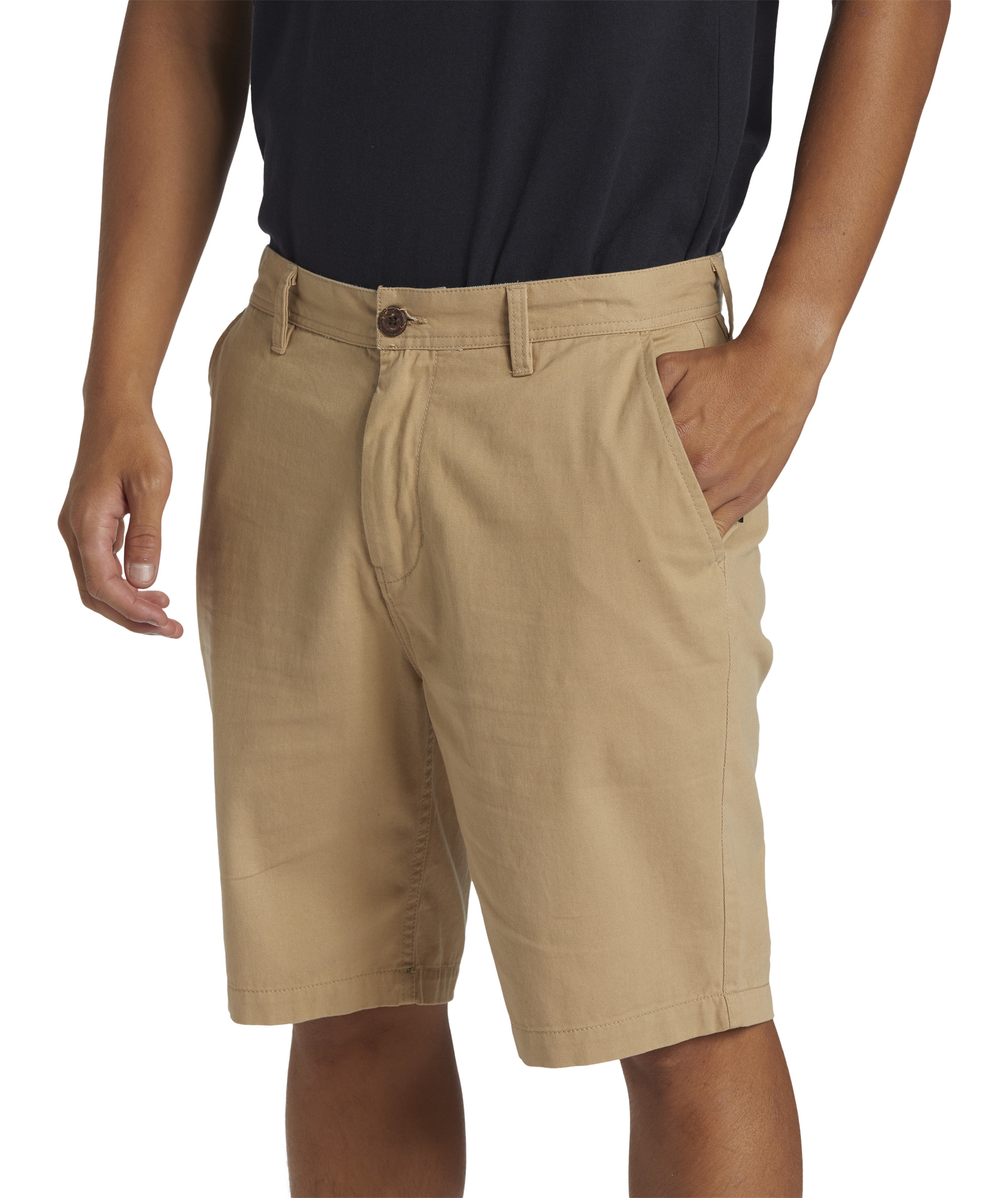 Pantalones cortos chinos informales de algodón Quiksilver para hombre Everyday Union Light Walk - Imagen 25 de 29