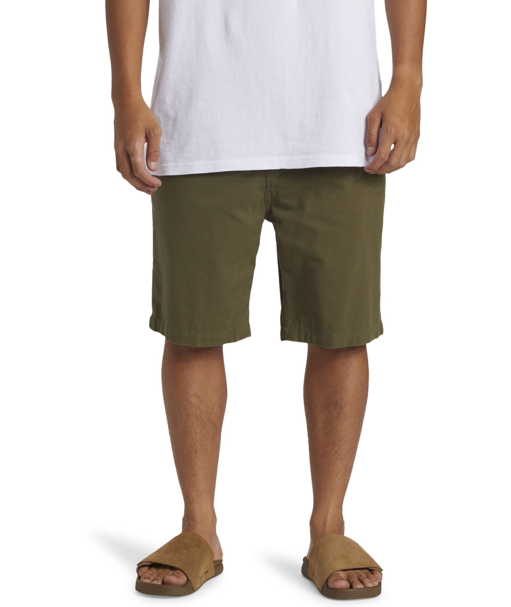 Pantalones cortos chinos informales de algodón Quiksilver para hombre Everyday Union Light Walk - Imagen 18 de 29