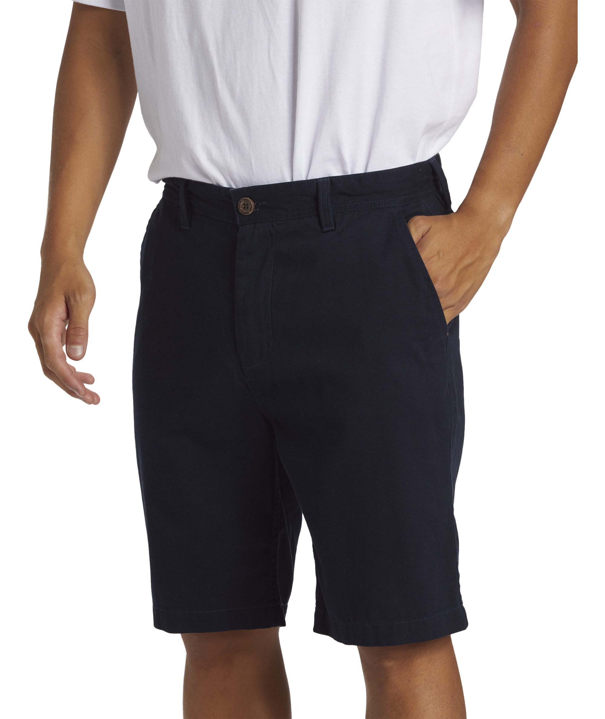 Pantalones cortos chinos informales de algodón Quiksilver para hombre Everyday Union Light Walk - Imagen 12 de 29