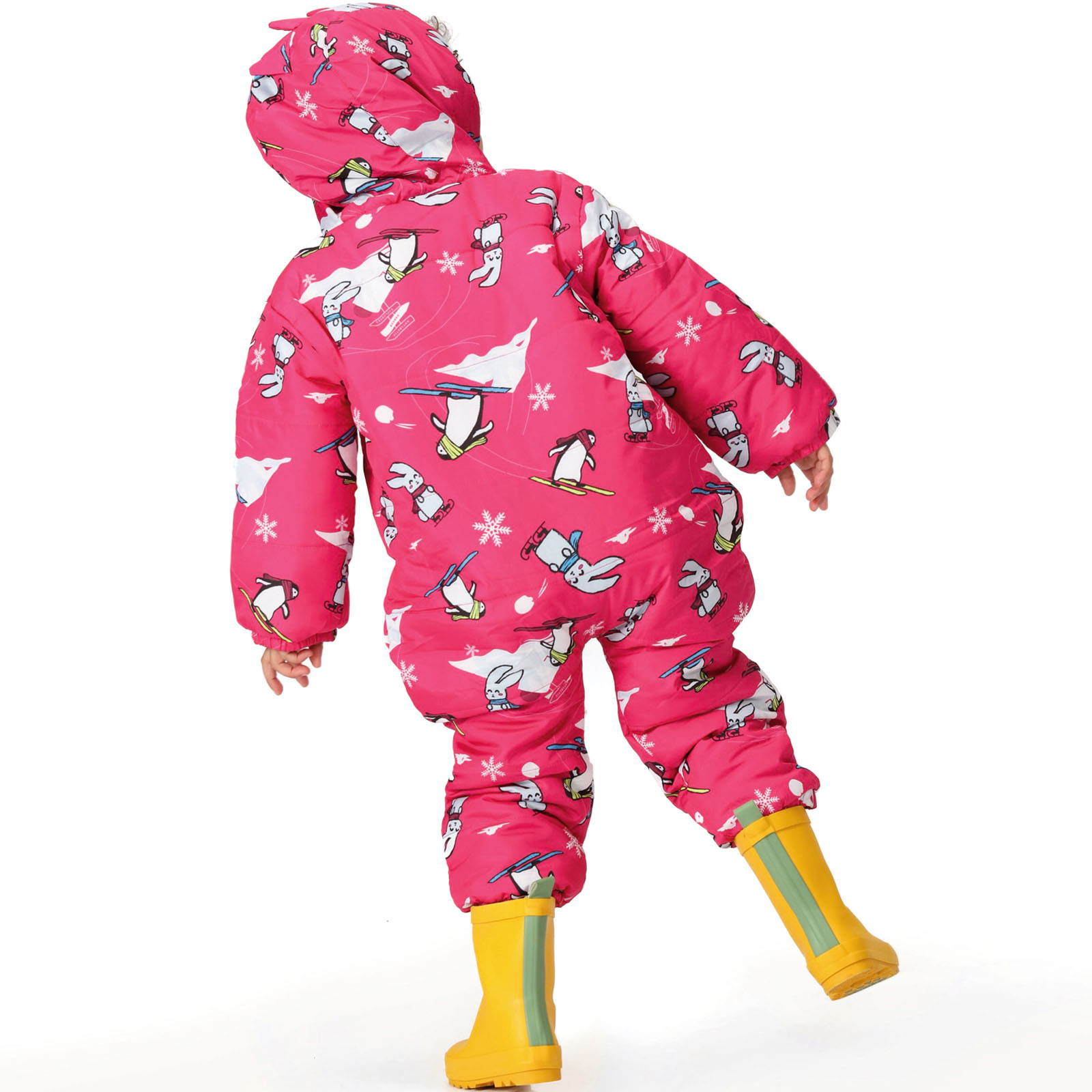 Dare 2b Kids Bambino II Waterproof Insulated Lined Full Zip Rainsuit Snowsuit - Picture 14 of 15