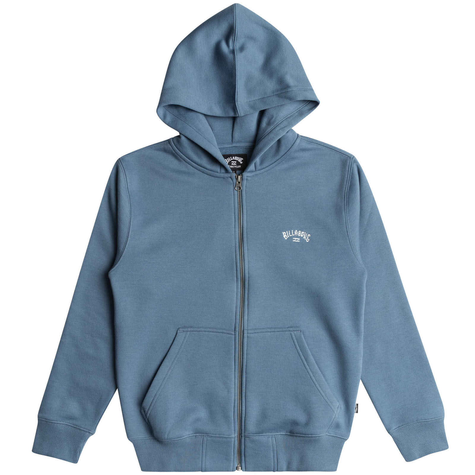 Billabong Kids Arch Zip-Up Hoodie Sweatshirt Sweater Jumper Hooded Full Zip - Picture 6 of 7