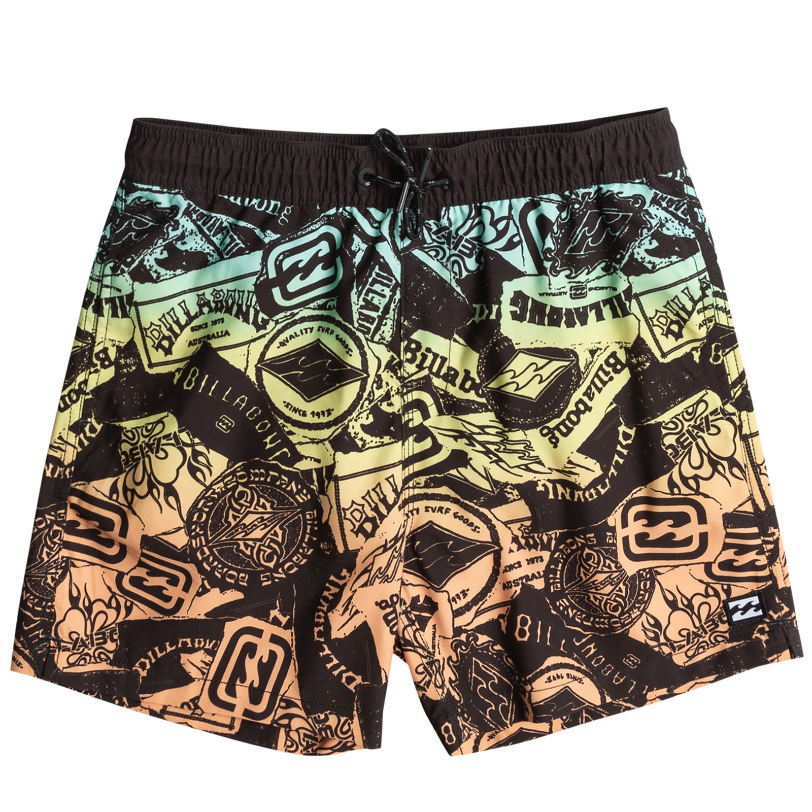 Billabong Kids Good Times Elasticated Swim Swimming Trunks Shorts - Picture 4 of 5