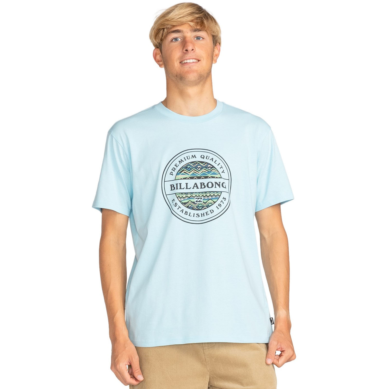 Billabong Mens Rotorfill Short Sleeve Crew Neck Cotton T-Shirt Top Tee - Picture 4 of 9