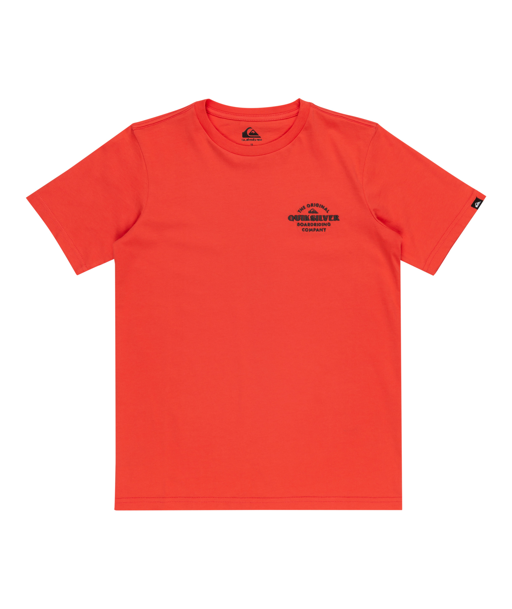Quiksilver Kids Tradesmith Short Sleeve Crew Neck Cotton T-Shirt Top Tee - Picture 2 of 7
