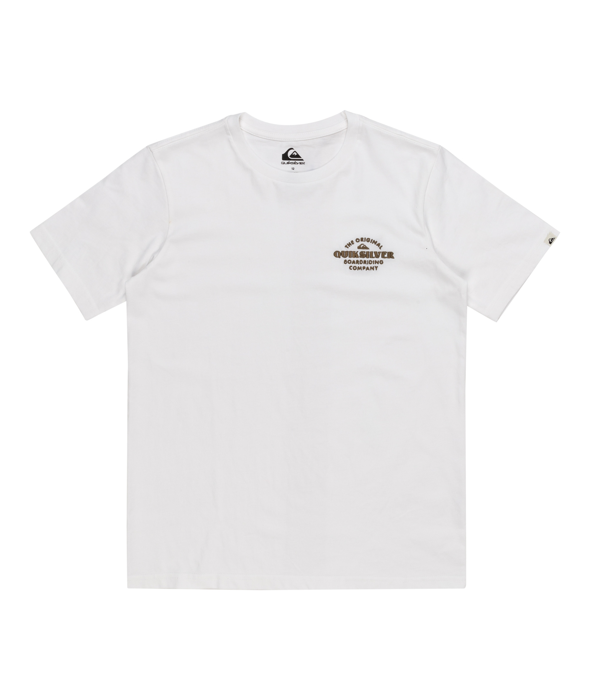 Quiksilver Kids Tradesmith Short Sleeve Crew Neck Cotton T-Shirt Top Tee - Picture 6 of 7