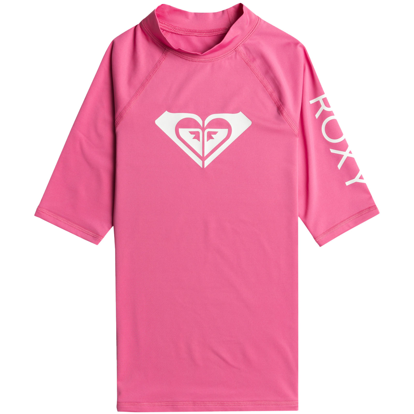 Roxy Girls Wholehearted Short Sleeve Beach Surf UPF 50 Rash Guard Vest T-Shirt - Picture 20 of 27