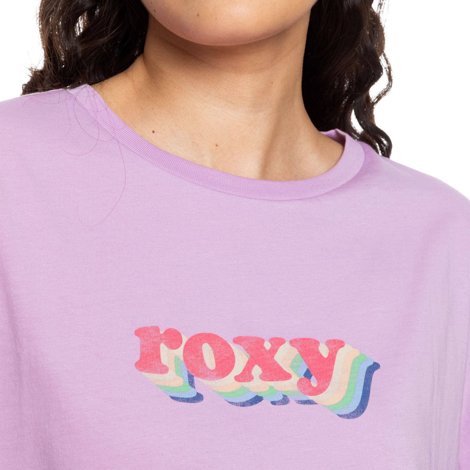 Roxy Womens Sand Under The Sky Short Sleeve Oversized T-Shirt Top Tee - Picture 5 of 11