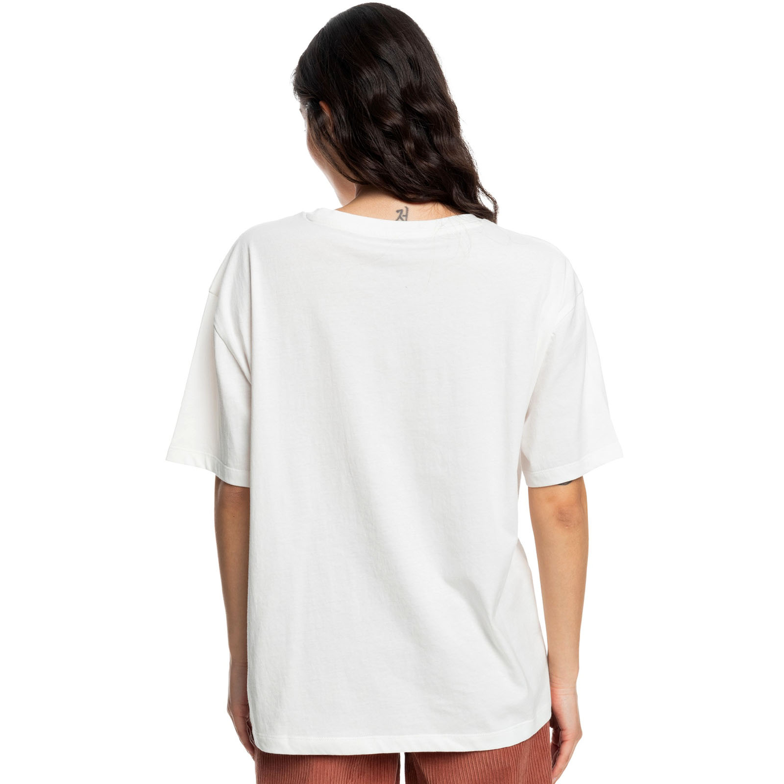 Roxy Womens Sand Under The Sky Short Sleeve Oversized T-Shirt Top Tee - Picture 8 of 11