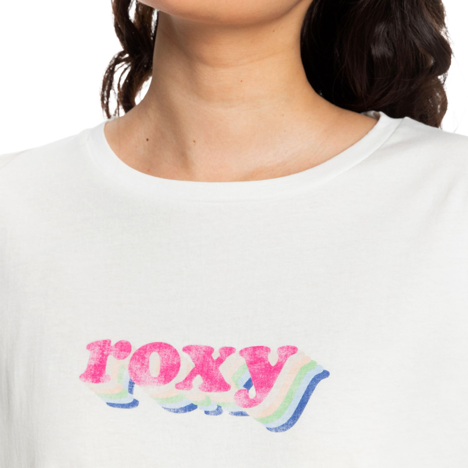 Roxy Womens Sand Under The Sky Short Sleeve Oversized T-Shirt Top Tee - Picture 10 of 11