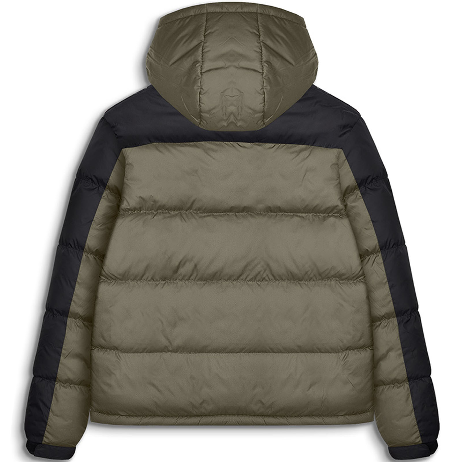 Lambretta Mens Hooded Puffer Padded Raglan Warm Winter Jacket Coat - Picture 11 of 17