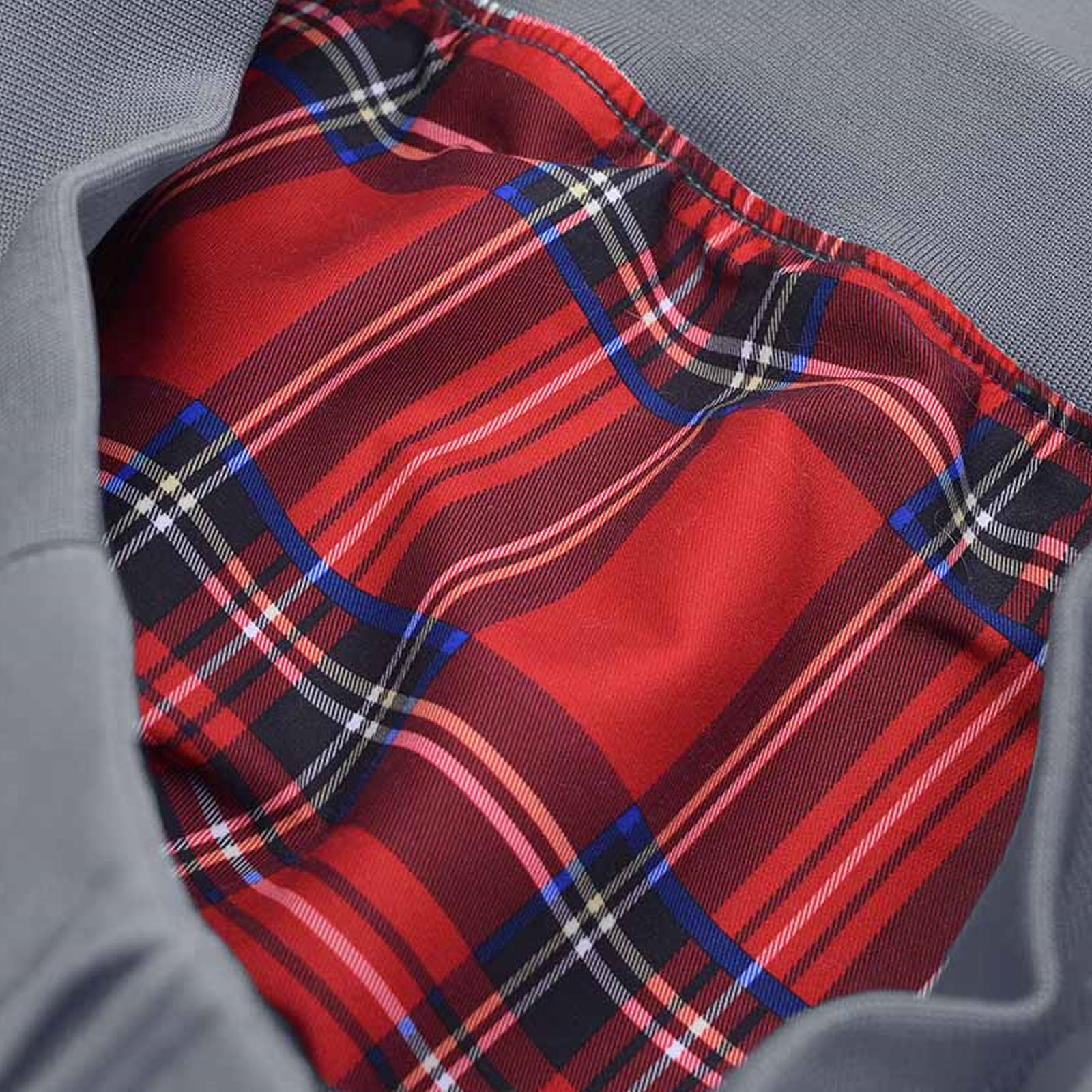 Abrigo Chaqueta Bombardero Harrington Resistente a la Ducha Lambretta Para Hombres - Imagen 8 de 36