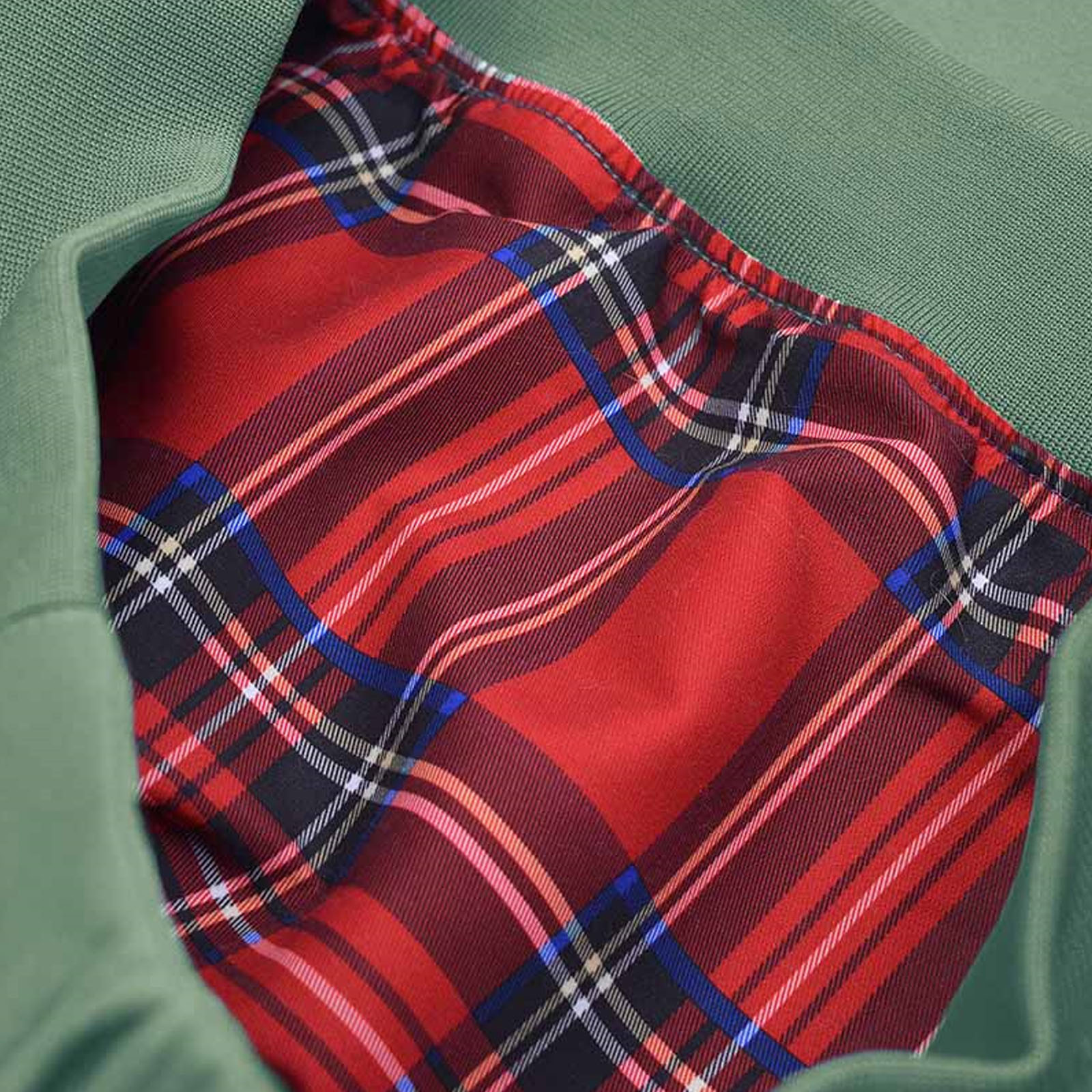 Abrigo Chaqueta Bombardero Harrington Resistente a la Ducha Lambretta Para Hombres - Imagen 15 de 36