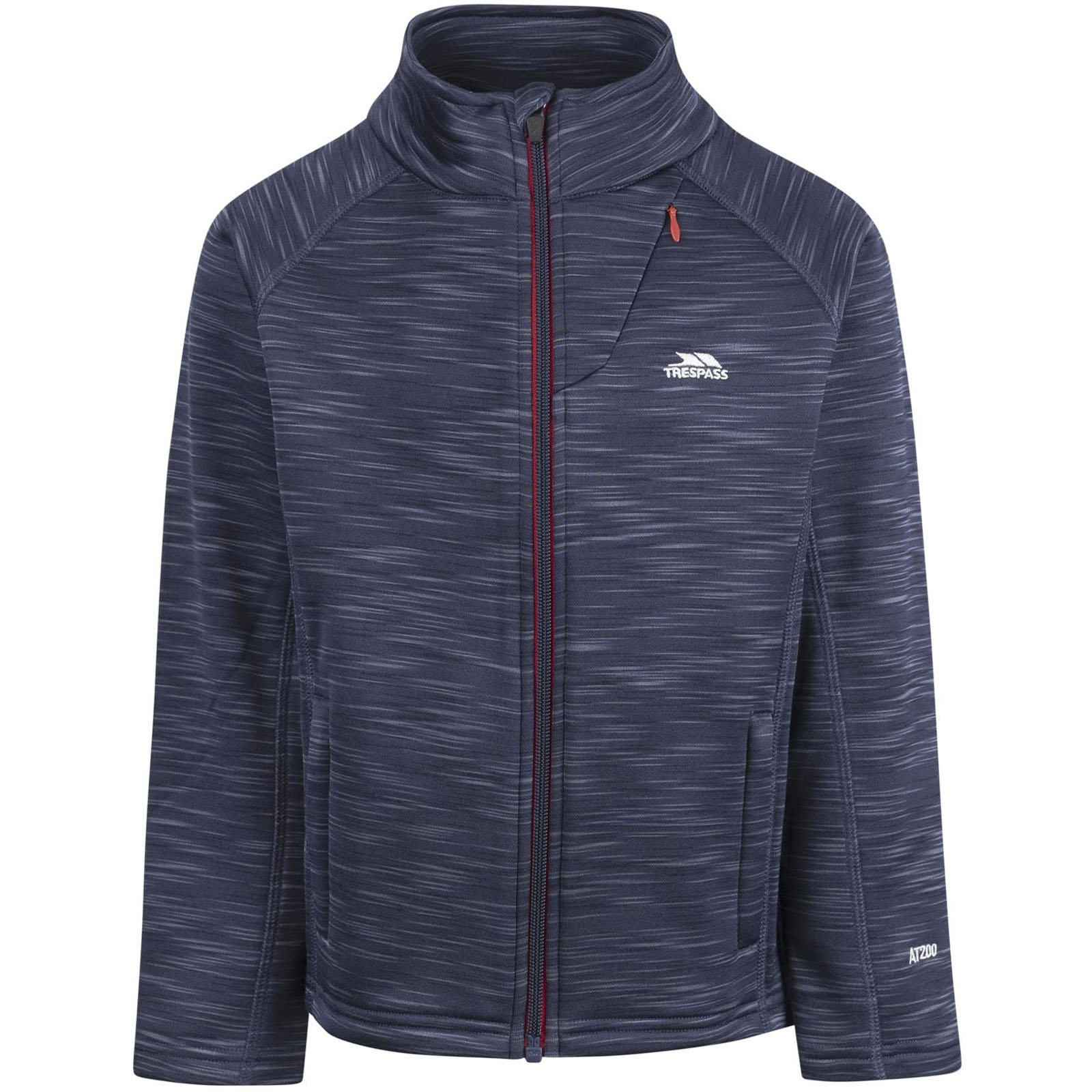 Trespass Boys Kids Verety AT200 Full Zip Outdoor Fleece Top - Picture 2 of 16