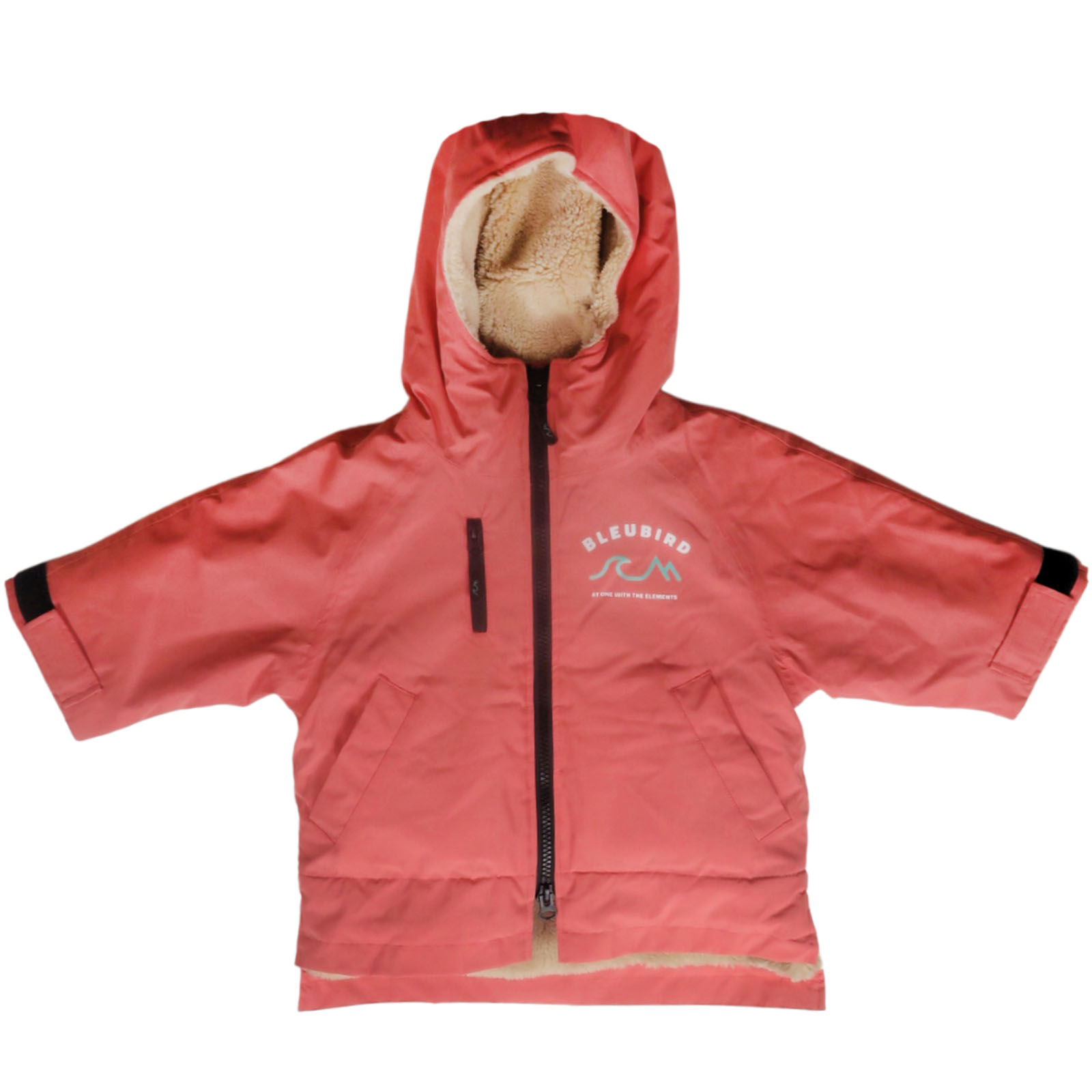 Bleubird Kids Nordic Sherpa Lined Waterproof Changing Robe - Picture 2 of 5