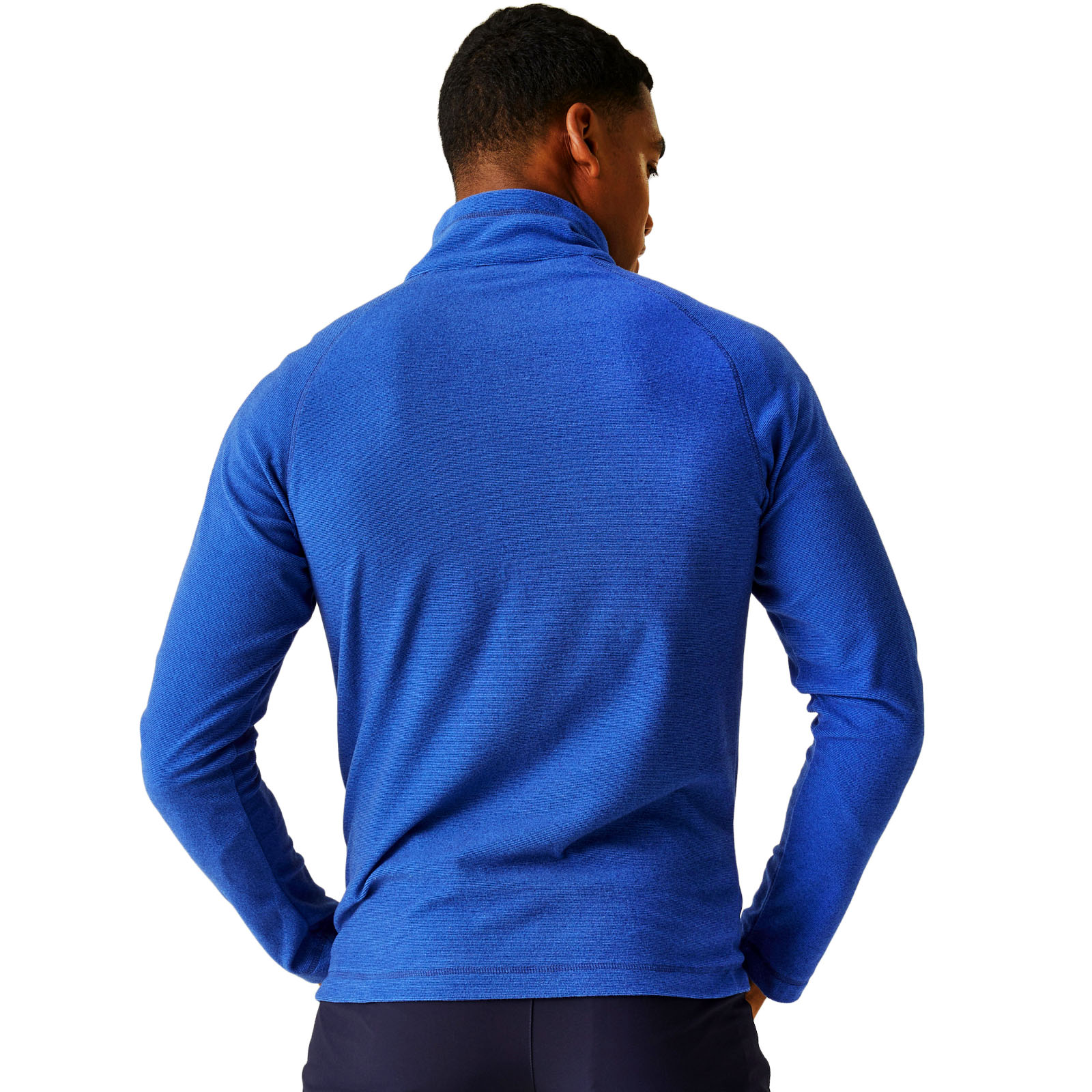 Regatta Mens Montes Lightweight 1/2 Zip Mini Stripe Outdoor Fleece Pullover - Picture 44 of 55