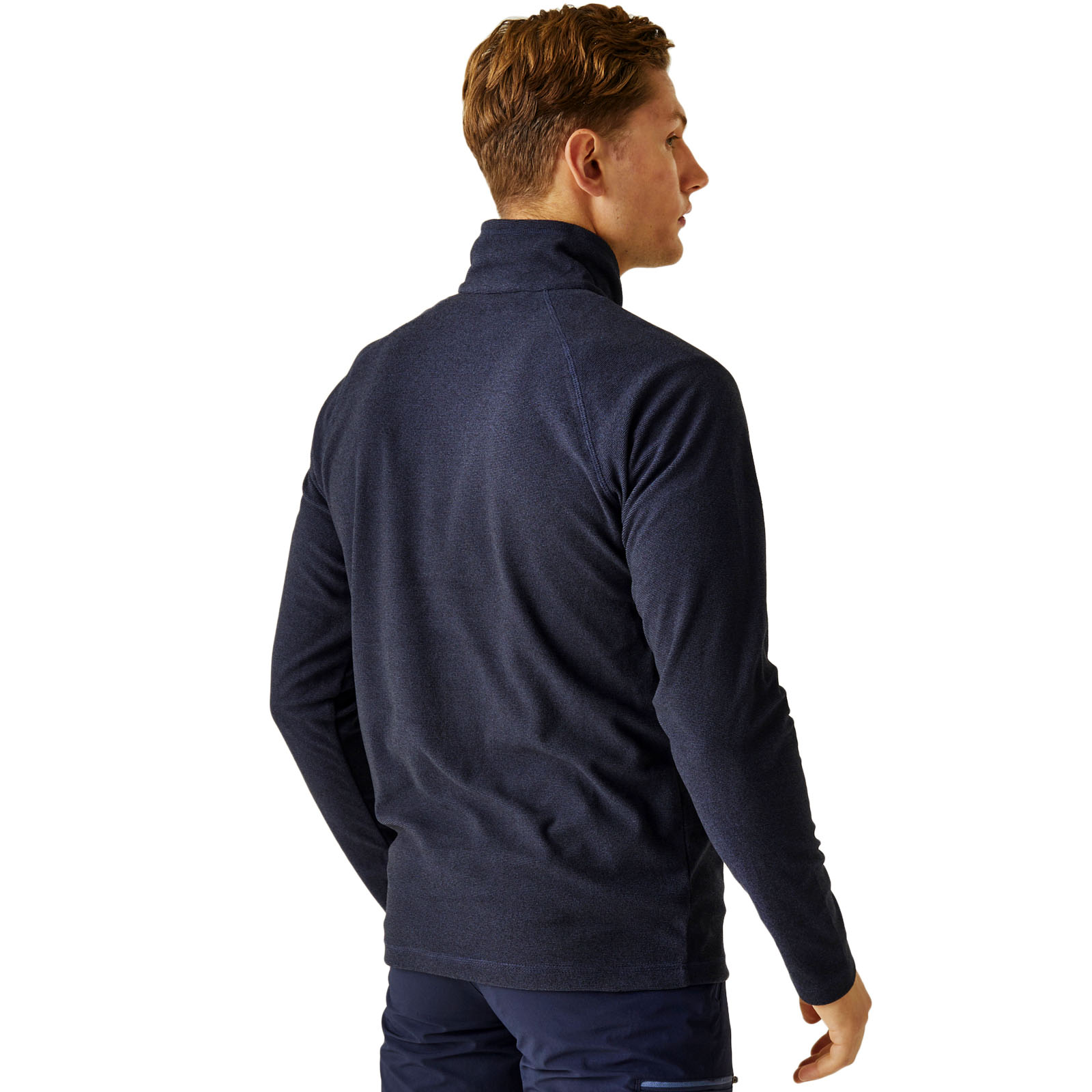 Regatta Mens Montes Lightweight 1/2 Zip Mini Stripe Outdoor Fleece Pullover - Picture 40 of 55