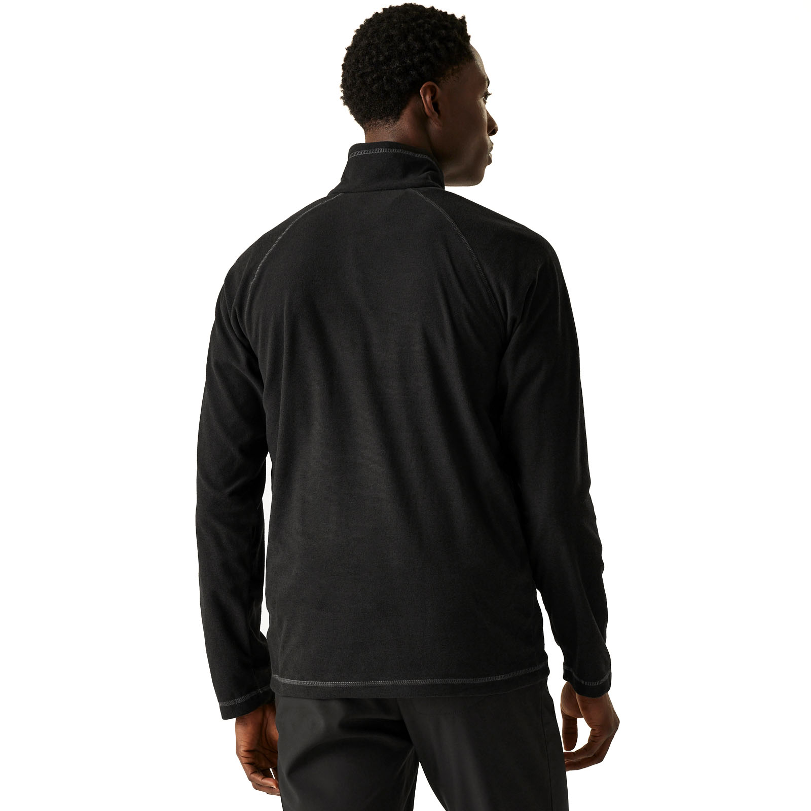 Regatta Mens Montes Lightweight 1/2 Zip Mini Stripe Outdoor Fleece Pullover - Picture 13 of 55