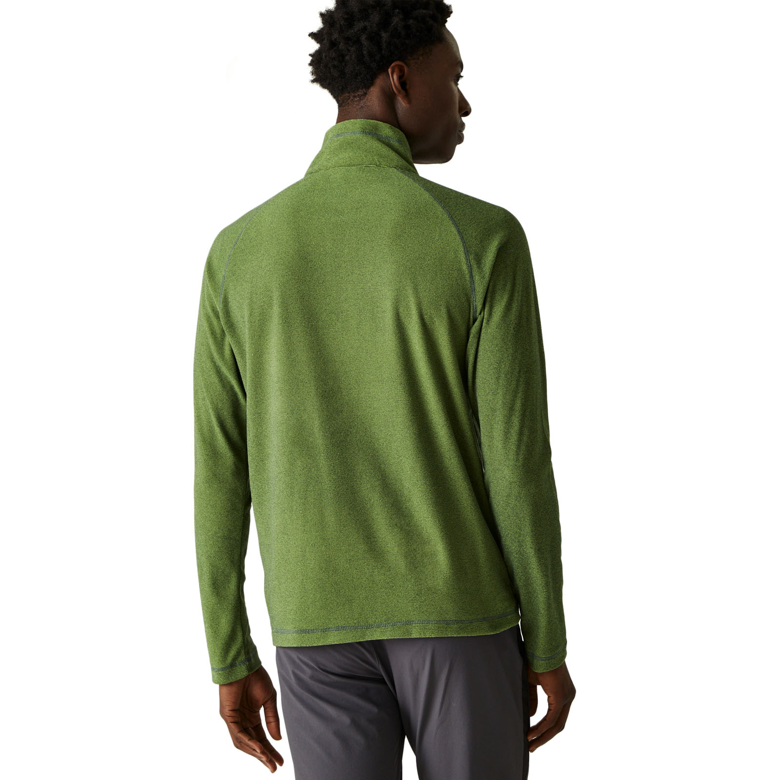 Regatta Mens Montes Lightweight 1/2 Zip Mini Stripe Outdoor Fleece Pullover - Picture 48 of 55