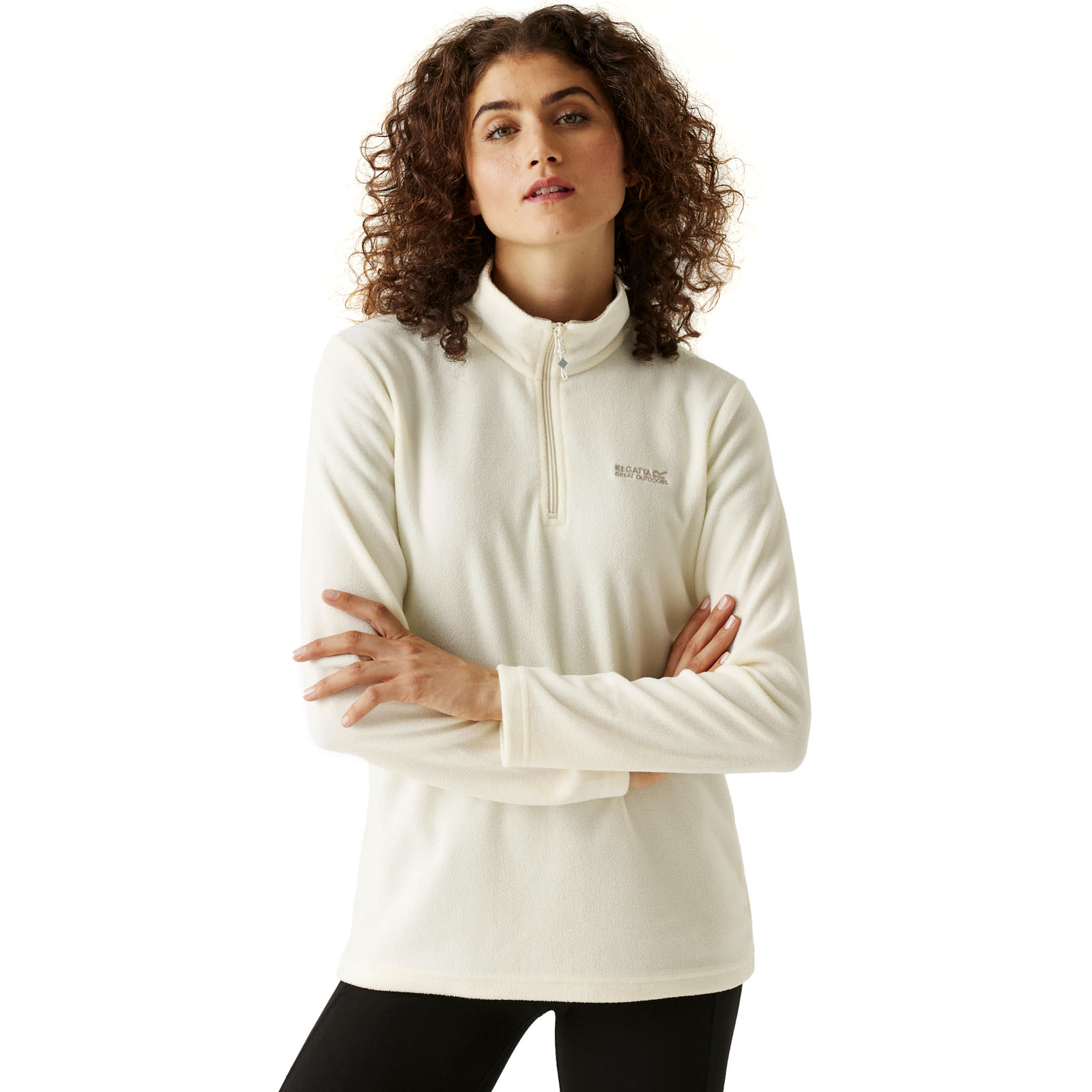 Regatta Womens Sweethart Lightweight 1/2 Zip Outdoor Walking Fleece Pullover - Picture 81 of 95