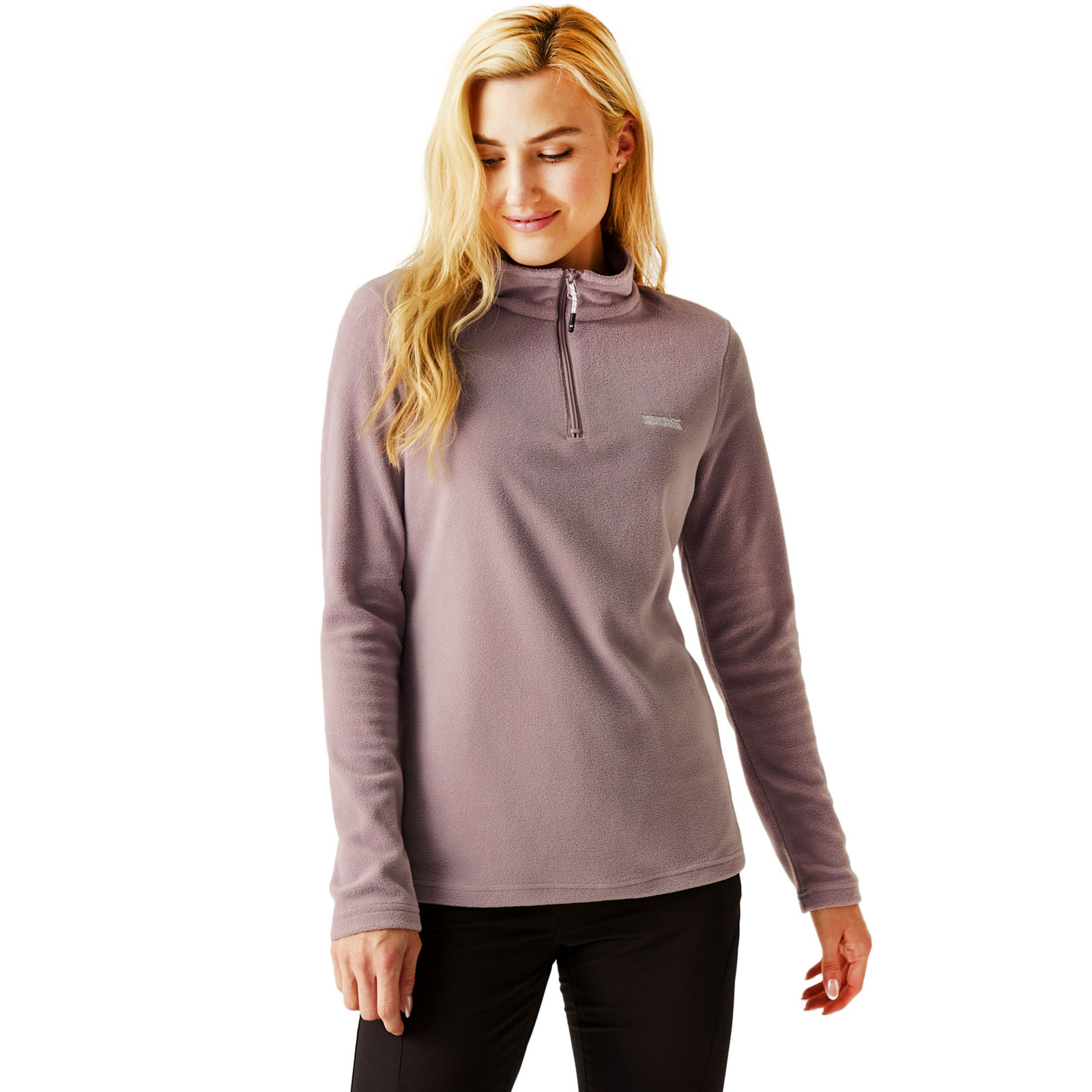 Regatta Womens Sweethart Lightweight 1/2 Zip Outdoor Walking Fleece Pullover - Picture 50 of 95