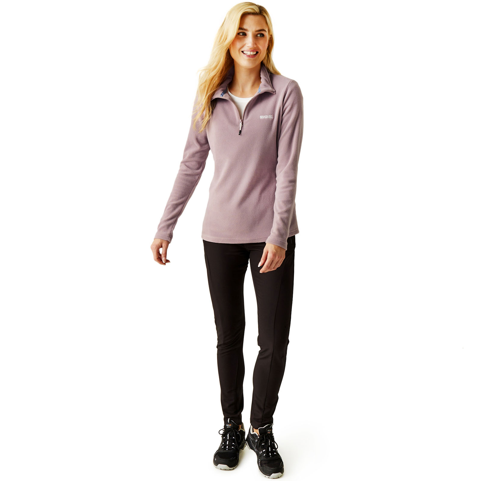 Regatta Womens Sweethart Lightweight 1/2 Zip Outdoor Walking Fleece Pullover - Picture 53 of 95