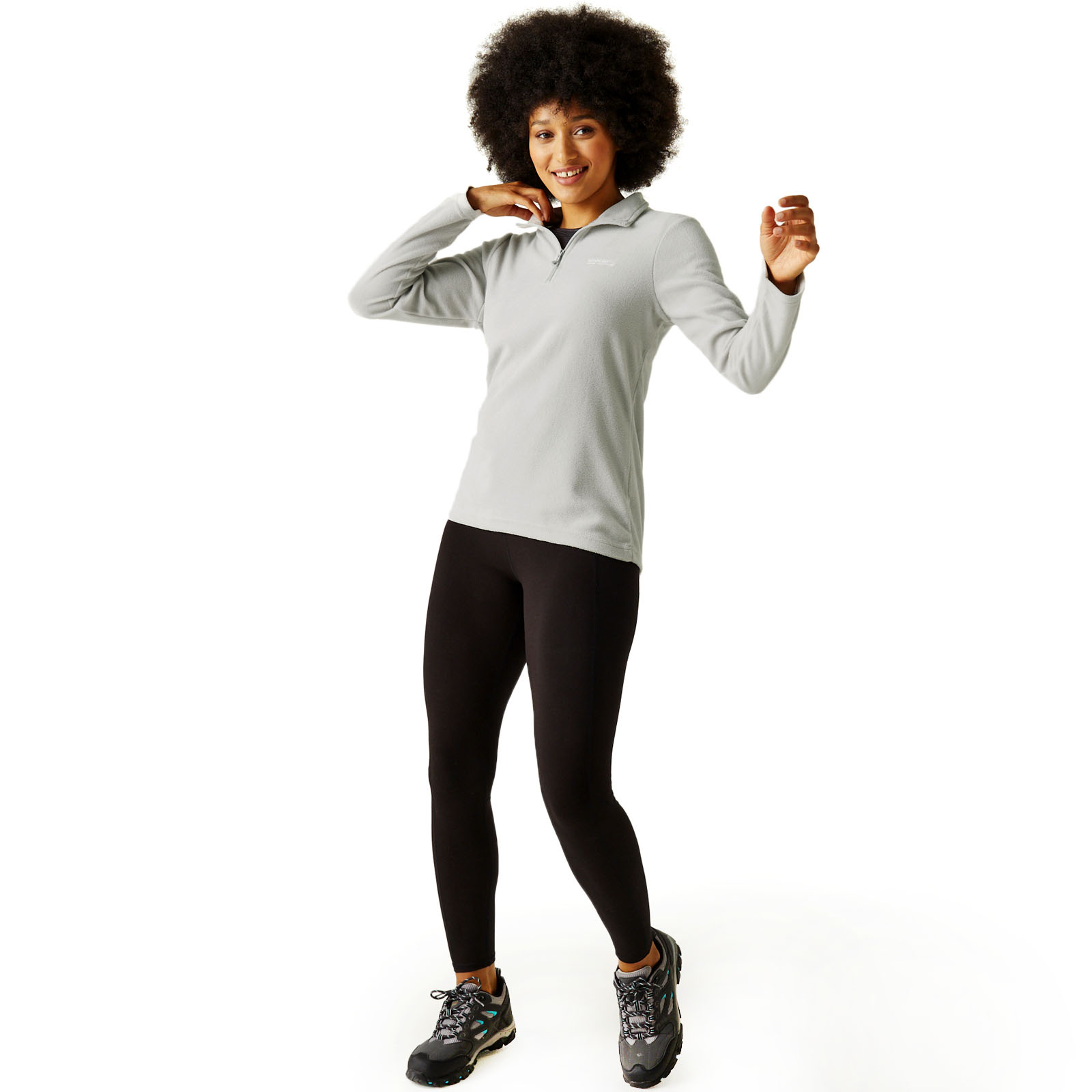 Regatta Womens Sweethart Lightweight 1/2 Zip Outdoor Walking Fleece Pullover - Picture 35 of 95